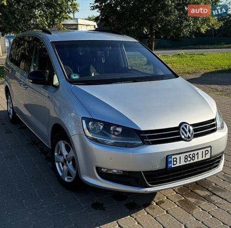 Volkswagen Sharan, 2013г. 2.0л. дизель Полтава в кредит