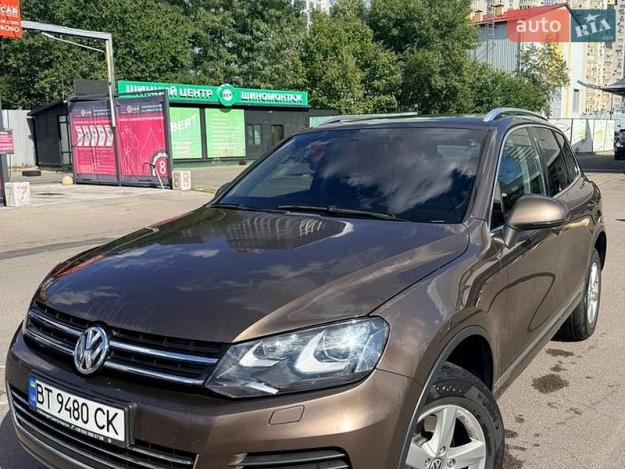 Volkswagen Touareg, 2014г. 3.0л. дизель Київ в кредит