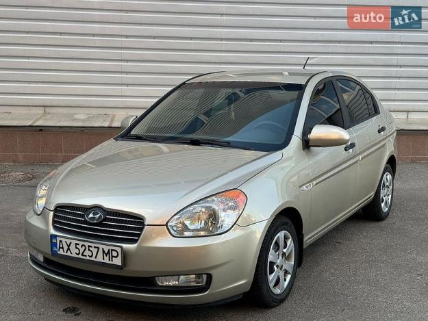 Hyundai Accent, 2007г. 1.4л. бензин Харків в кредит