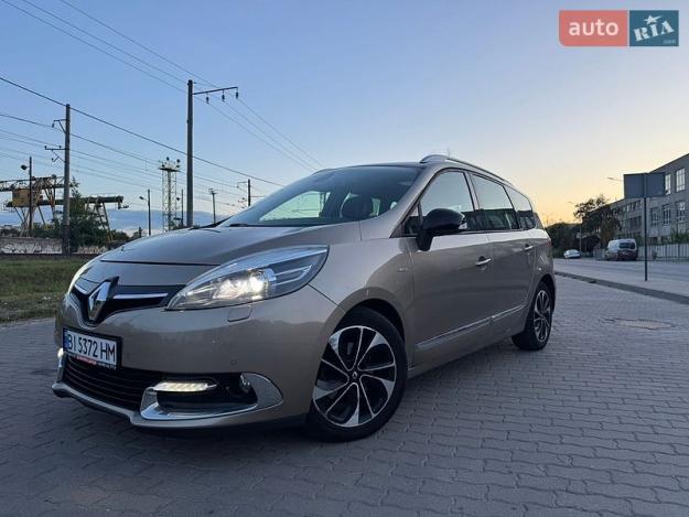 Renault Grand scenic, 2014г. 1.5л. дизель Львів в кредит