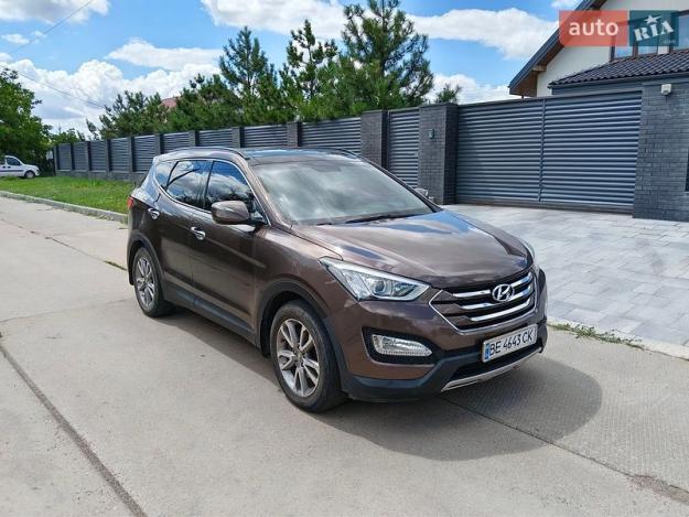 Hyundai Santa fe, 2013г. 2.4л. гібрид Миколаїв в кредит