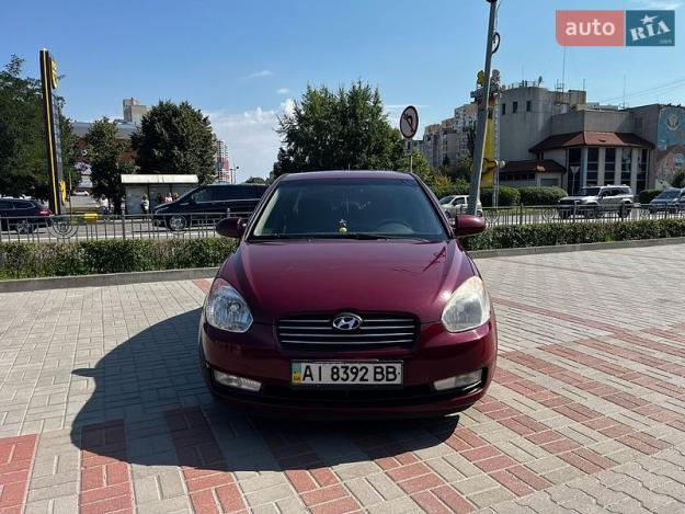Hyundai Accent, 2007г. 1.4л. бензин Київ в кредит