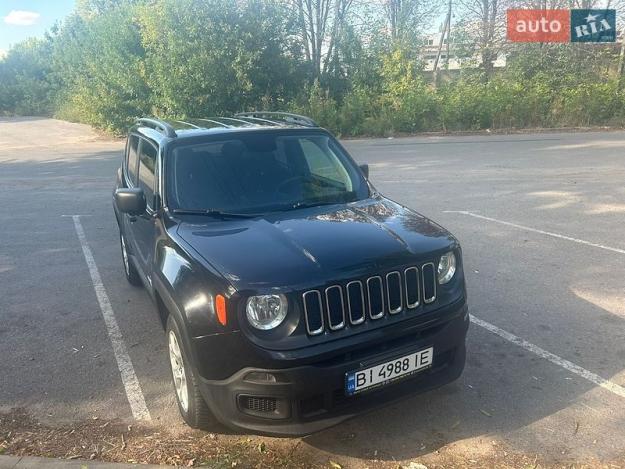 Jeep Renegade, 2018г. 2.4л. гібрид Полтава в кредит