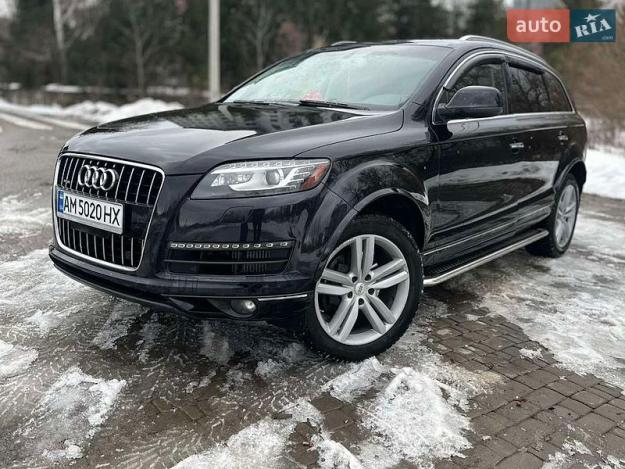 Audi Q7, 2014г. 3.0л. дизель Житомир в кредит