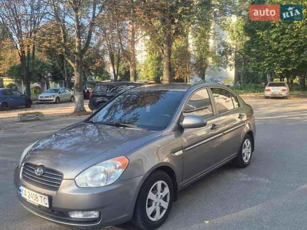 Hyundai Accent, 2008г. 1.4л. бензин Київ в кредит