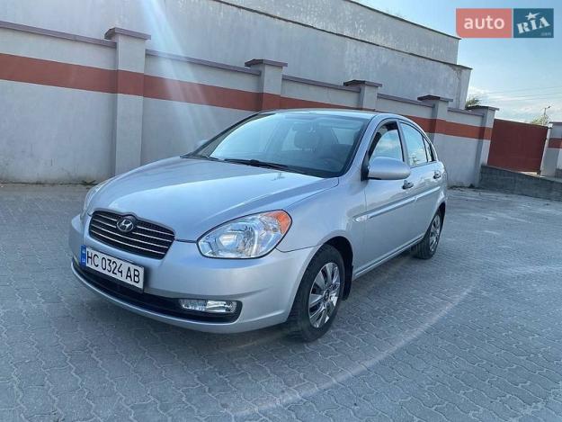 Hyundai Accent, 2008г. 1.4л. бензин Львів в кредит