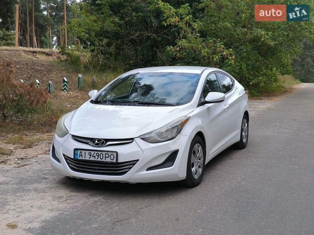 Hyundai Elantra, 2015г. 1.8л. гібрид Київ в кредит