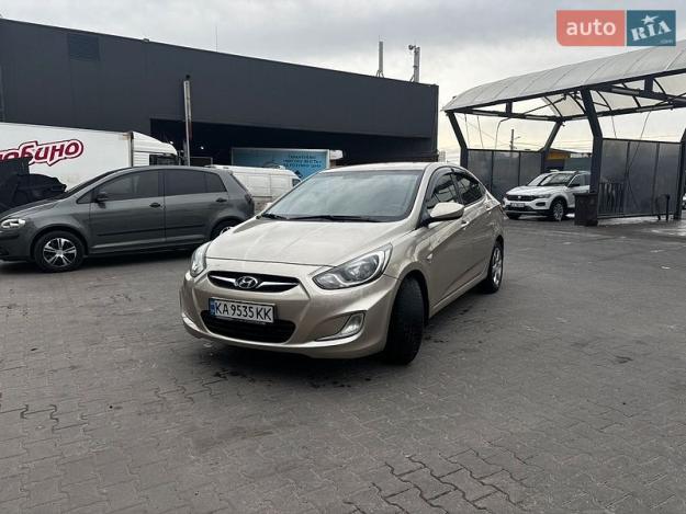 Hyundai Accent, 2011г. 1.6л. бензин Київ в кредит