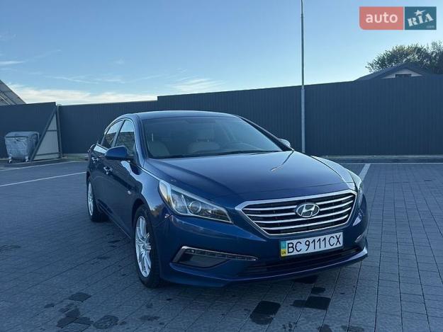 Hyundai Sonata, 2015г. 2.4л. бензин Львів в кредит