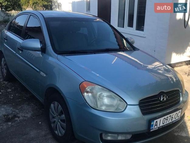 Hyundai Accent, 2008г. 1.4л. бензин Київ в кредит