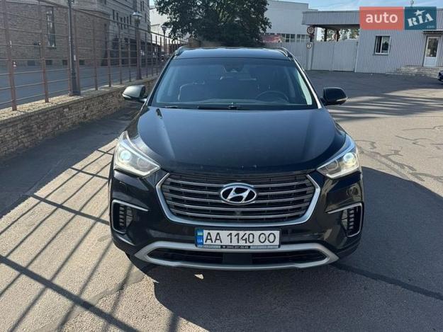 Hyundai Grand santa fe, 2017г. 2.2л. дизель Київ в кредит