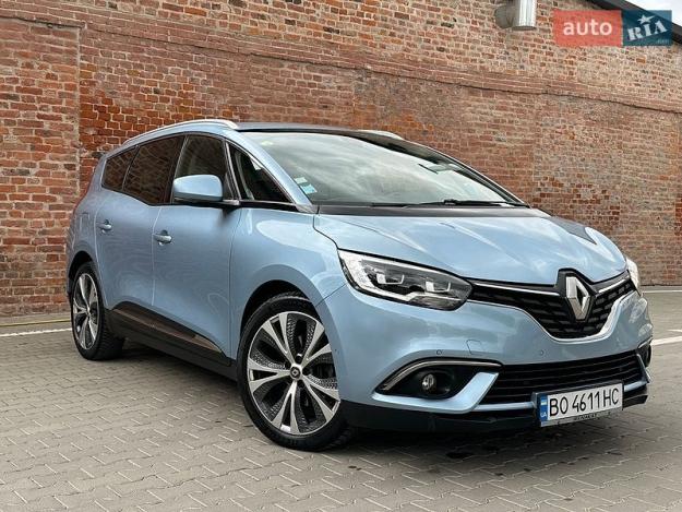 Renault Grand scenic, 2018г. 1.6л. дизель Тернопіль в кредит