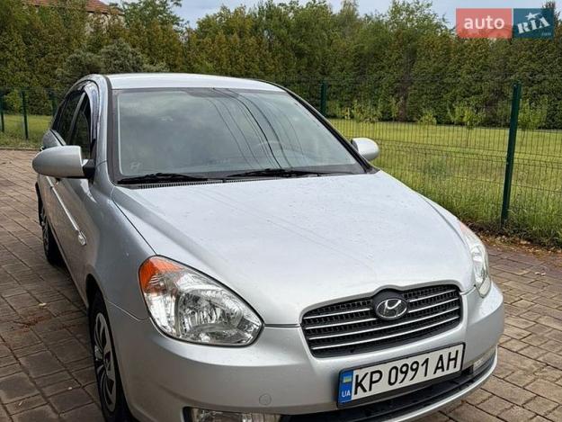 Hyundai Accent, 2008г. 1.4л. бензин Запоріжжя в кредит
