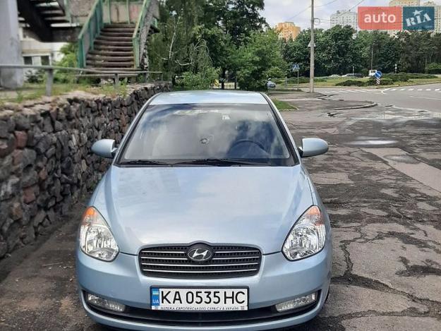 Hyundai Accent, 2007г. 1.4л. бензин Київ в кредит