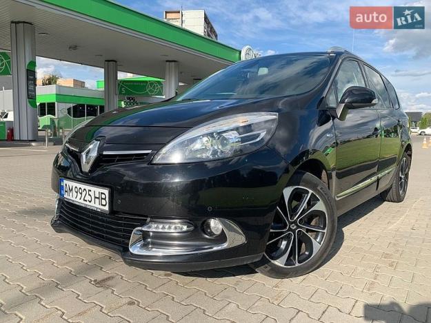 Renault Grand scenic, 2015г. 1.6л. дизель Житомир в кредит