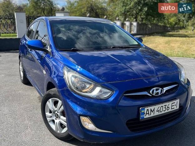 Hyundai Accent, 2012г. 1.4л. бензин Житомир в кредит