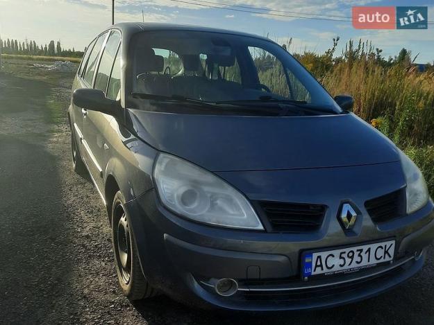 Renault Grand scenic, 2007г. 1.5л. дизель Луцьк в кредит