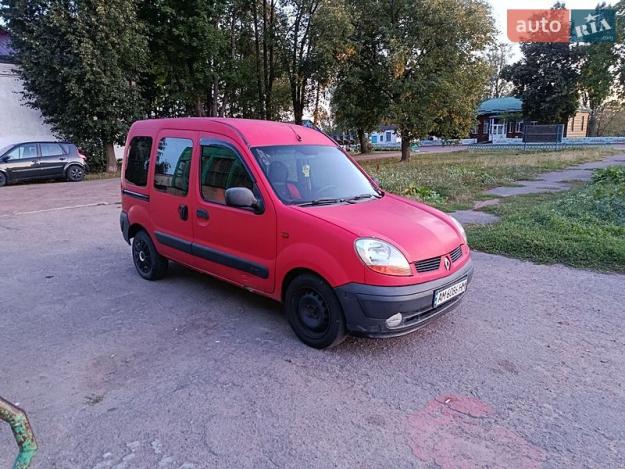 Renault Kangoo, 2005г. 1.5л. дизель Житомир в кредит