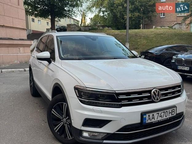 Volkswagen Tiguan, 2017г. 2.0л. дизель Київ в кредит