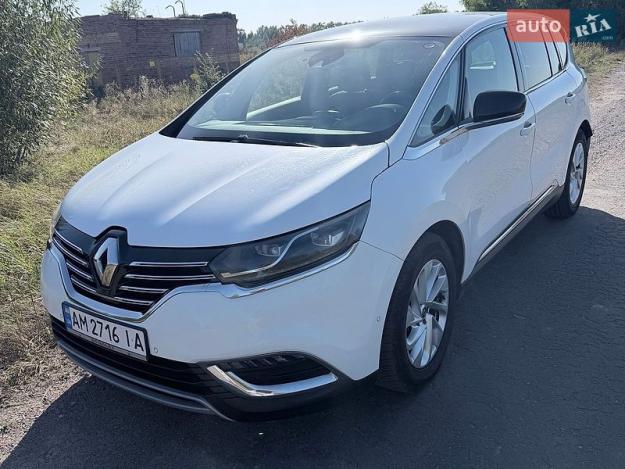Renault Espace, 2016г. 1.6л. дизель Житомир в кредит