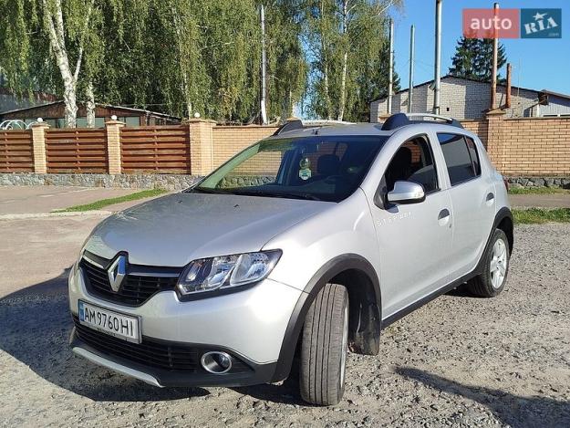 Renault Sandero, 2014г. 1.5л. дизель Житомир в кредит