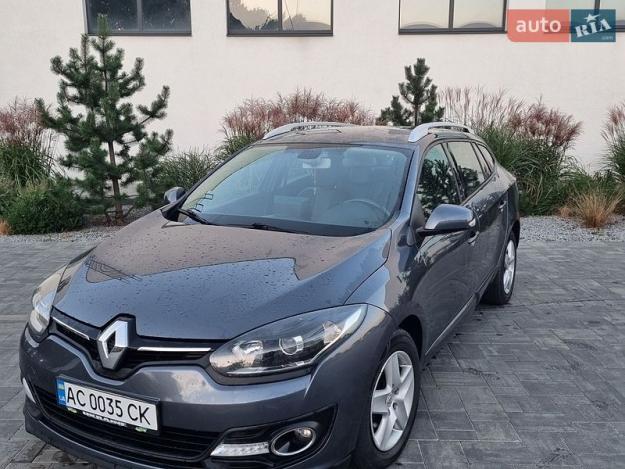 Renault Megane, 2015г. 1.5л. дизель Луцьк в кредит
