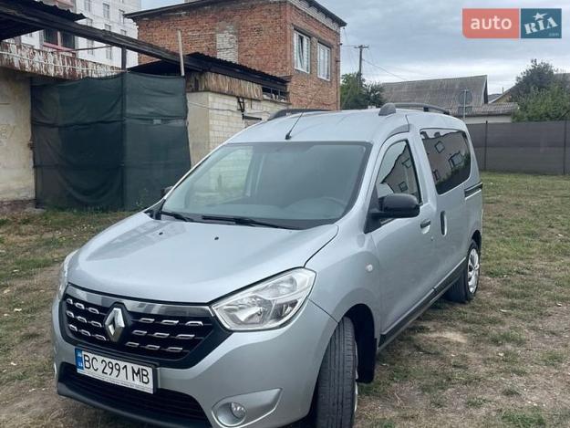 Renault Dokker, 2020г. 1.5л. дизель Львів в кредит