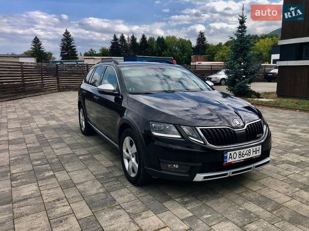 Skoda Octavia scout, 2017г. 2.0л. дизель Ужгород в кредит