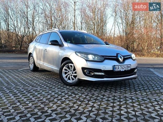Renault Megane, 2015г. 1.5л. дизель Київ в кредит