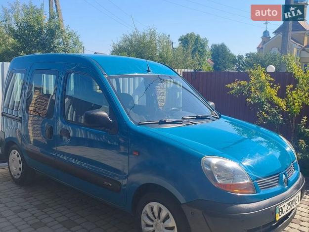 Renault Kangoo, 2004г. 1.5л. дизель Львів в кредит