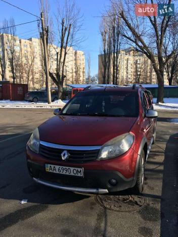 Renault Sandero, 2011г. 1.6л. бензин Київ в кредит