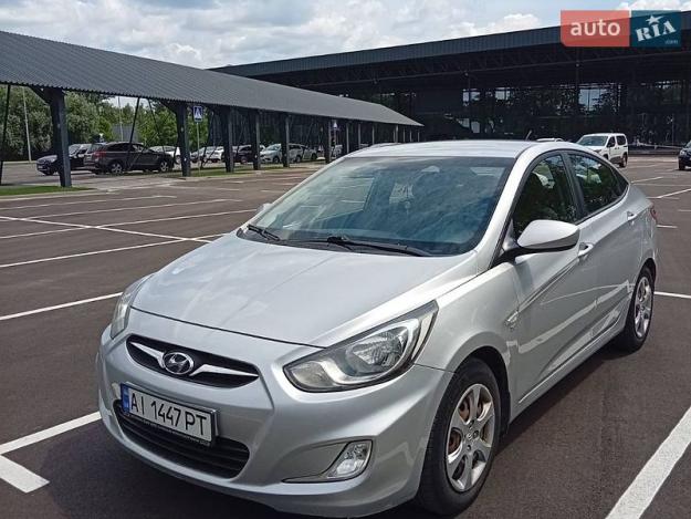Hyundai Accent, 2012г. 1.6л. бензин Київ в кредит