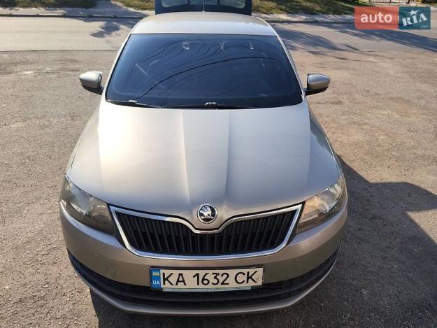 Skoda Rapid, 2017г. 1.6л. гібрид Київ в кредит