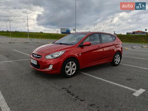 Hyundai Accent, 2012г. 1.6л. бензин Львів в кредит