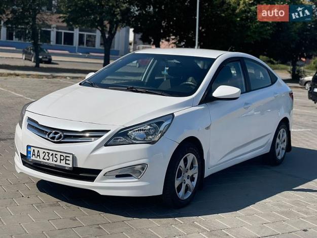 Hyundai Accent, 2016г. 1.4л. гібрид Черкаси в кредит