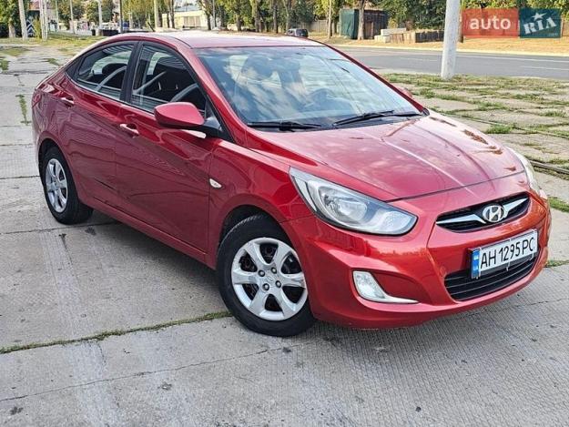 Hyundai Accent, 2013г. 1.4л. гібрид Харків в кредит
