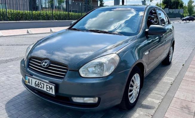 Hyundai Accent, 2008г. 1.4л. бензин Київ в кредит
