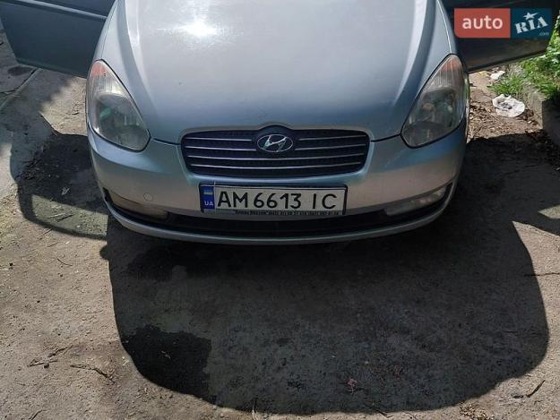 Hyundai Accent, 2008г. 1.5л. дизель Житомир в кредит