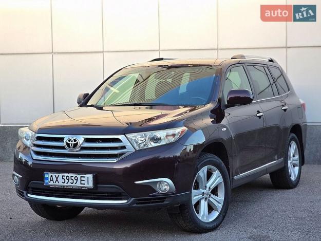 Toyota Highlander, 2012г. 3.5л. бензин Харків в кредит