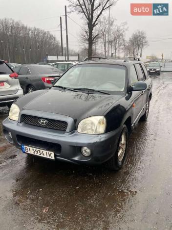 Hyundai Santa fe, 2004г. 2.0л. дизель Полтава в кредит
