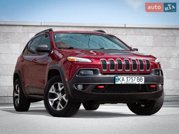 Jeep Cherokee, 2014г. 3.2л. гібрид Київ в кредит