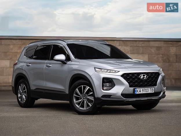 Hyundai Santa fe, 2018г. 2.0л. дизель Київ в кредит