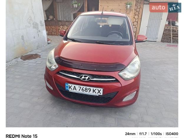 Hyundai I10, 2012г. 1.2л. бензин Київ в кредит