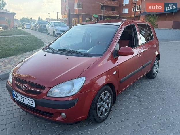 Hyundai Getz, 2007г. 1.4л. бензин Київ в кредит