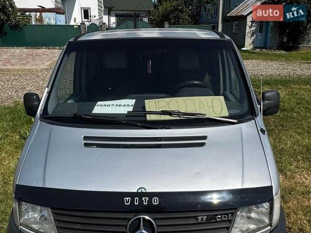 Mercedes-benz Vito, 2001г. 2.1л. дизель Чернівці в кредит