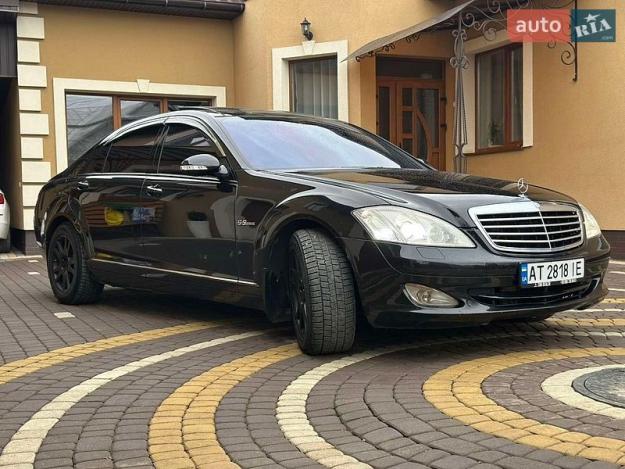 Mercedes-benz S-class, 2007г. 5.5л. бензин Івано-Франківськ в кредит