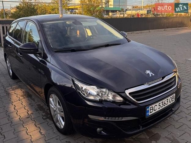 Peugeot 308, 2015г. 1.6л. дизель Львів в кредит