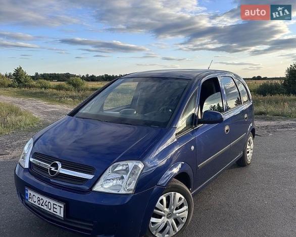 Opel Meriva, 2003г. 1.6л. бензин Луцьк в кредит