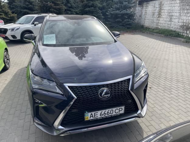 Lexus Rx 200t, 2017г. 2.0л. бензин Дніпро в кредит