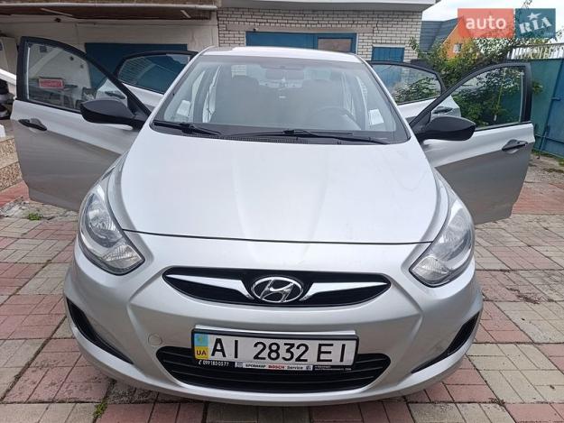 Hyundai Accent, 2013г. 1.4л. бензин Київ в кредит